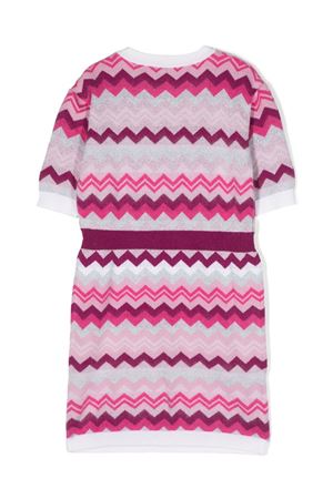 Abito in misto lana rosa MISSONI KIDS | MT1B21W0012999